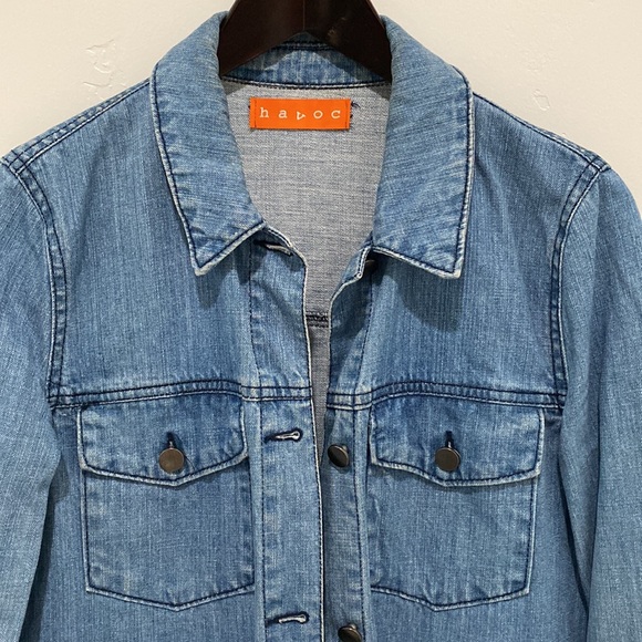 Havoc Oversized Denim Jacket Small - Picture 4 of 13